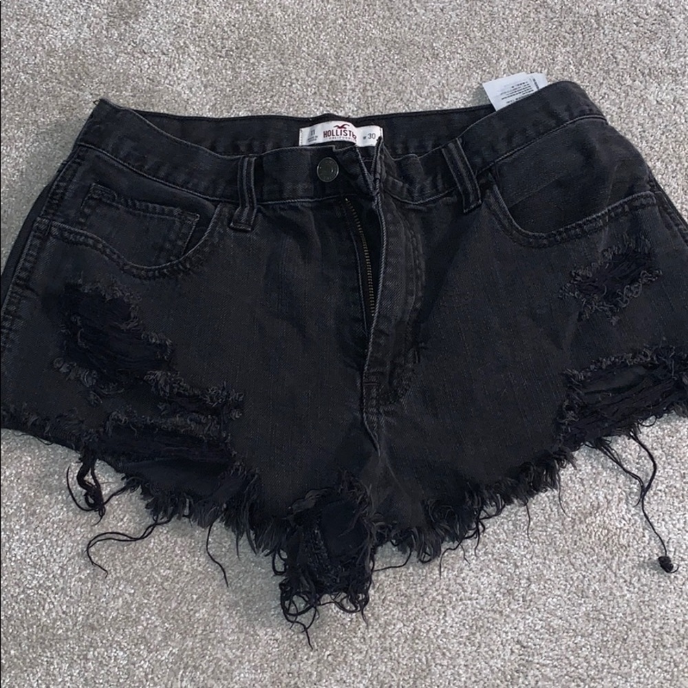 Hollister jean shorts